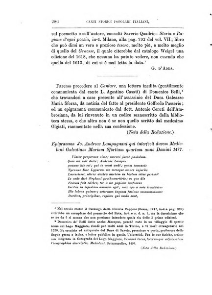 Archivio storico lombardo giornale della Società storica lombarda