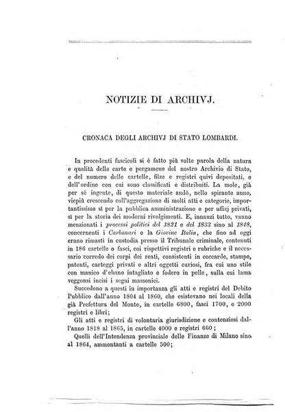 Archivio storico lombardo giornale della Società storica lombarda