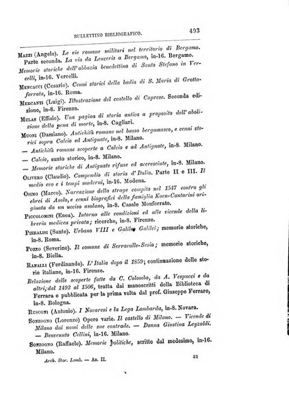 Archivio storico lombardo giornale della Società storica lombarda