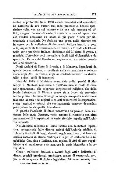 Archivio storico lombardo giornale della Società storica lombarda