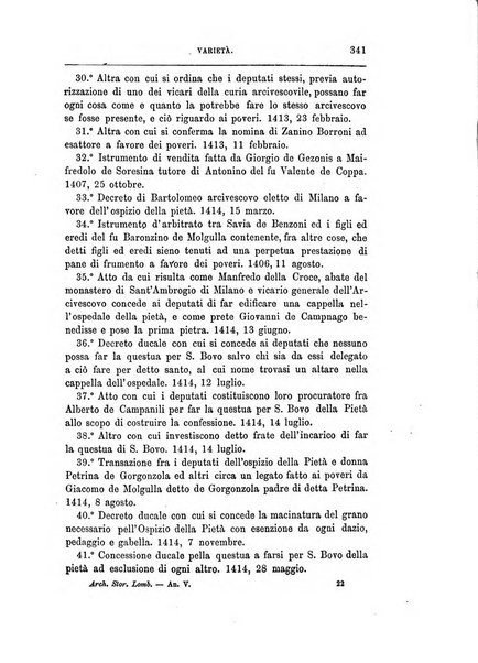 Archivio storico lombardo giornale della Società storica lombarda