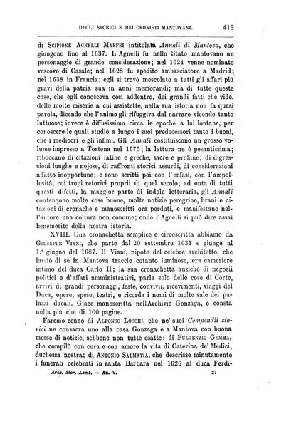 Archivio storico lombardo giornale della Società storica lombarda