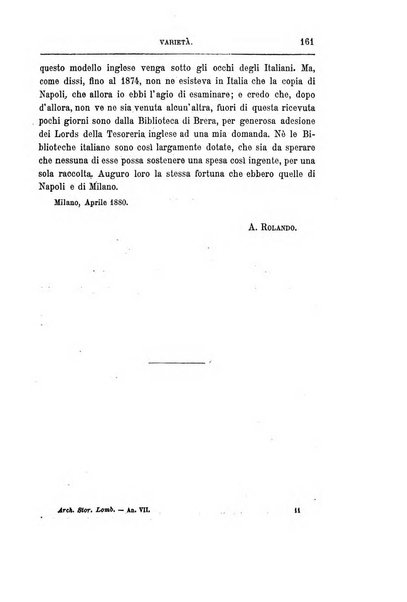 Archivio storico lombardo giornale della Società storica lombarda