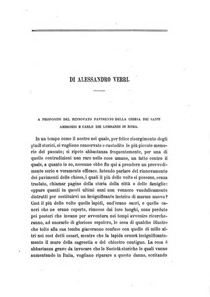 Archivio storico lombardo giornale della Società storica lombarda