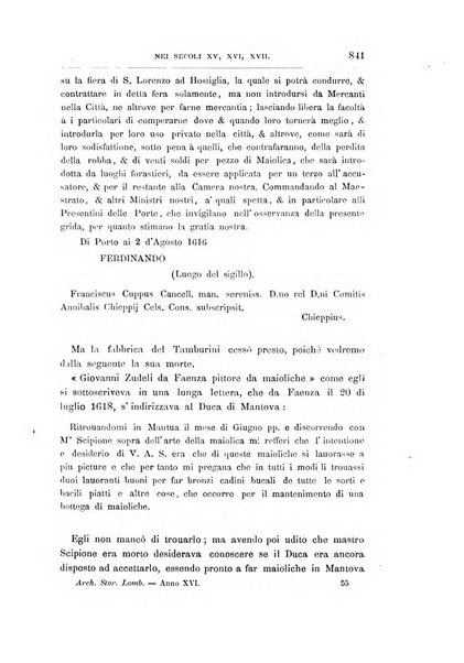 Archivio storico lombardo giornale della Società storica lombarda