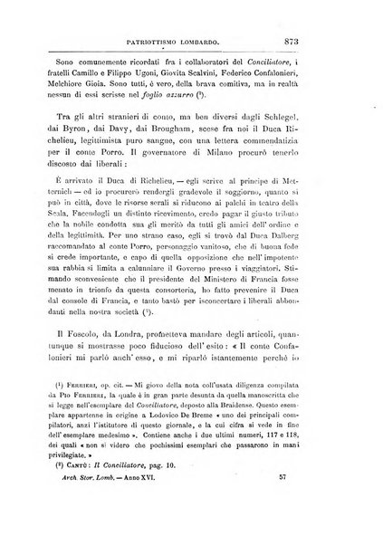 Archivio storico lombardo giornale della Società storica lombarda