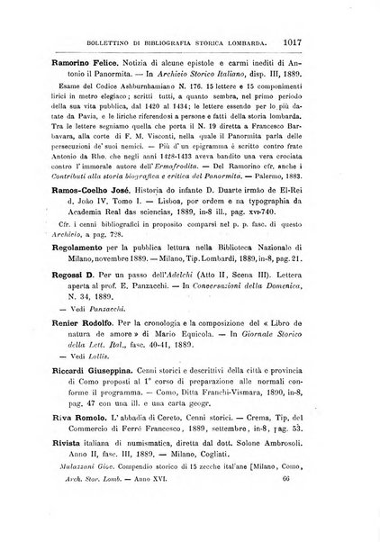 Archivio storico lombardo giornale della Società storica lombarda