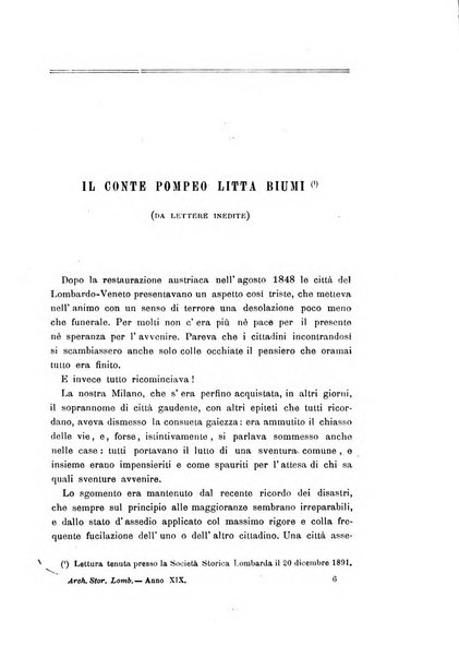 Archivio storico lombardo giornale della Società storica lombarda