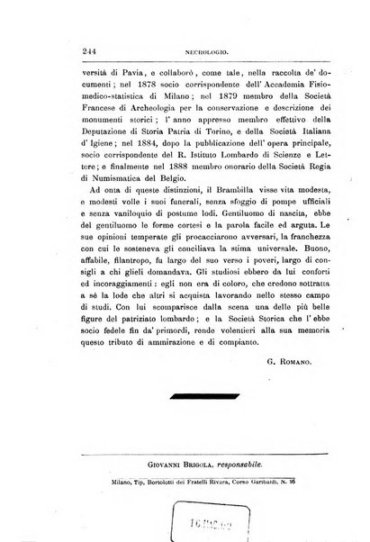 Archivio storico lombardo giornale della Società storica lombarda