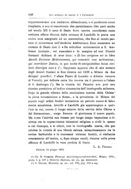 Archivio storico lombardo giornale della Società storica lombarda