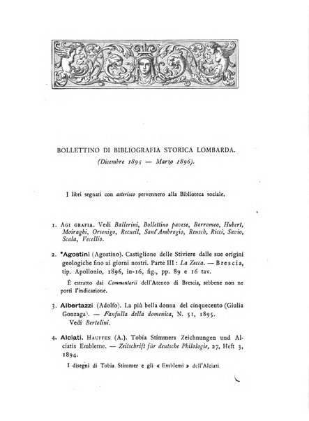 Archivio storico lombardo giornale della Società storica lombarda