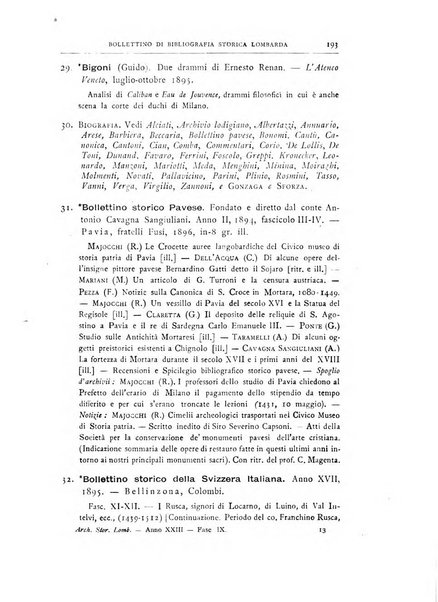 Archivio storico lombardo giornale della Società storica lombarda