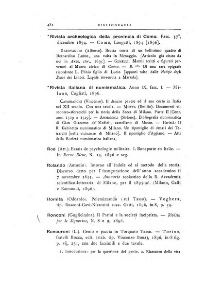 Archivio storico lombardo giornale della Società storica lombarda