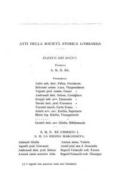 Archivio storico lombardo giornale della Società storica lombarda