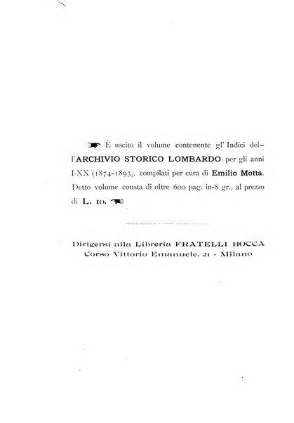 Archivio storico lombardo giornale della Società storica lombarda