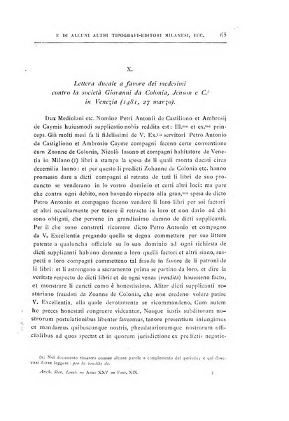 Archivio storico lombardo giornale della Società storica lombarda