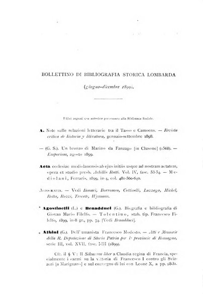 Archivio storico lombardo giornale della Società storica lombarda