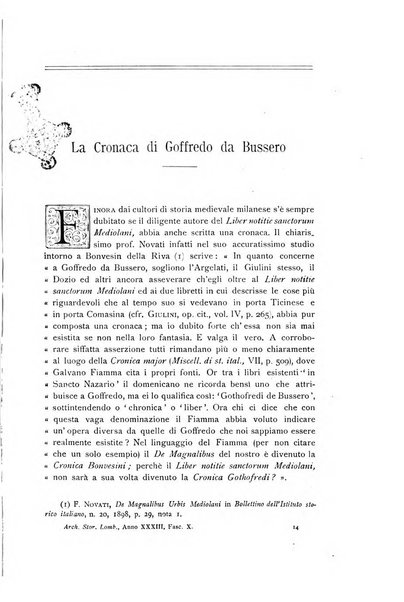 Archivio storico lombardo giornale della Società storica lombarda