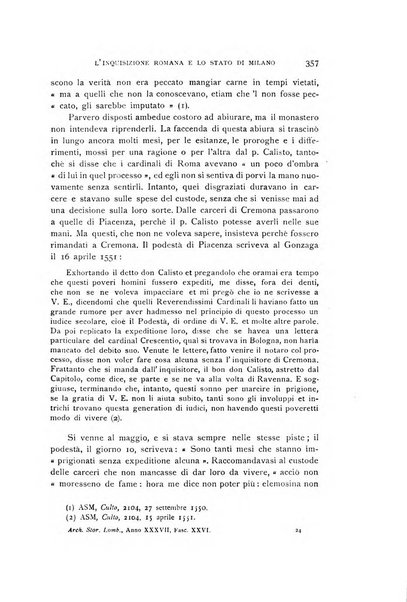 Archivio storico lombardo giornale della Società storica lombarda