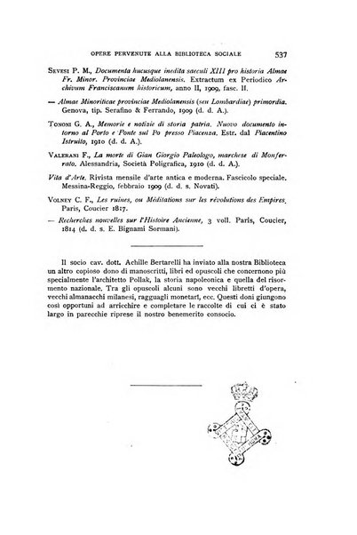 Archivio storico lombardo giornale della Società storica lombarda