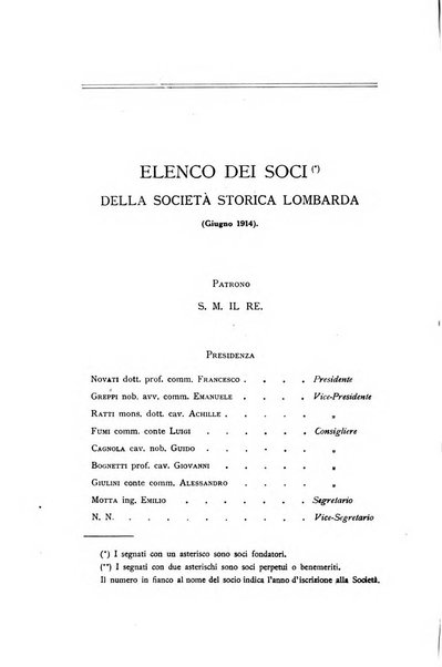 Archivio storico lombardo giornale della Società storica lombarda