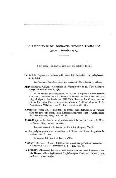 Archivio storico lombardo giornale della Società storica lombarda