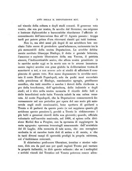 Archivio veneto-tridentino periodico storico trimestrale della R. Deputazione veneto-tridentina di storia patria