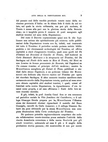 Archivio veneto-tridentino periodico storico trimestrale della R. Deputazione veneto-tridentina di storia patria