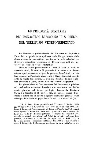 Archivio veneto-tridentino periodico storico trimestrale della R. Deputazione veneto-tridentina di storia patria