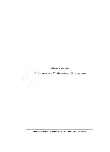 Archivio veneto-tridentino periodico storico trimestrale della R. Deputazione veneto-tridentina di storia patria