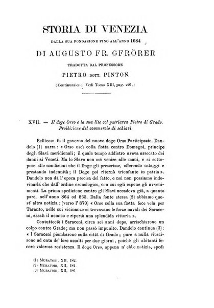 Archivio veneto pubblicazione periodica