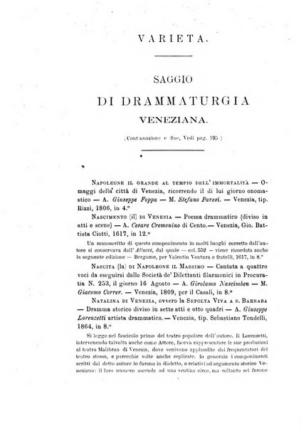 Archivio veneto pubblicazione periodica