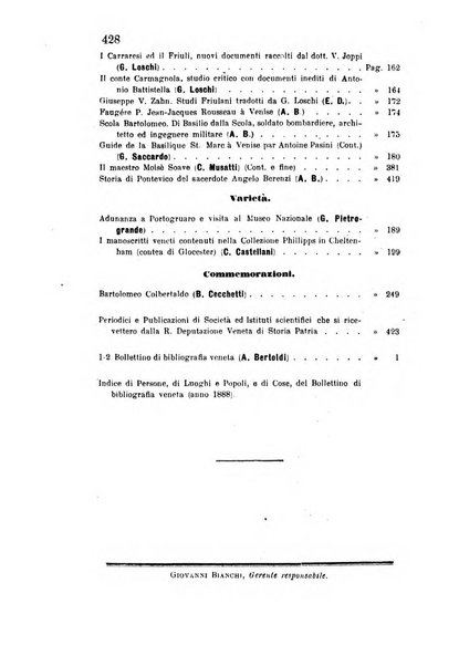 Archivio veneto pubblicazione periodica