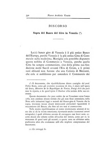 Nuovo archivio veneto pubblicazione periodica della R. Deputazione di storia patria