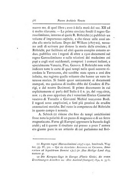 Nuovo archivio veneto pubblicazione periodica della R. Deputazione di storia patria