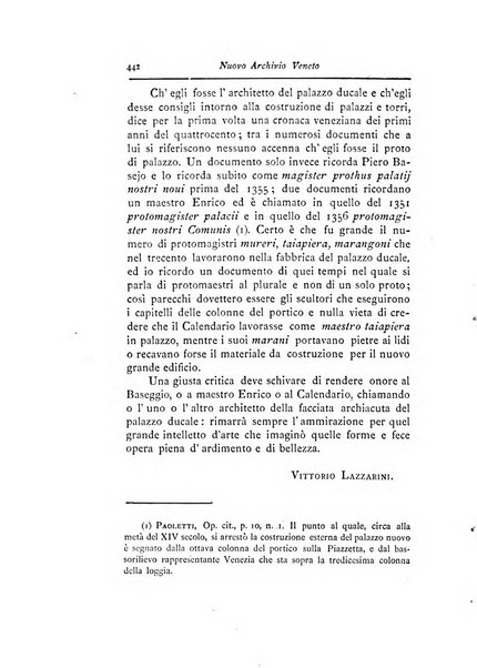 Nuovo archivio veneto pubblicazione periodica della R. Deputazione di storia patria