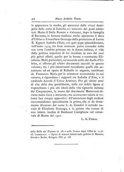 Nuovo archivio veneto pubblicazione periodica della R. Deputazione di storia patria