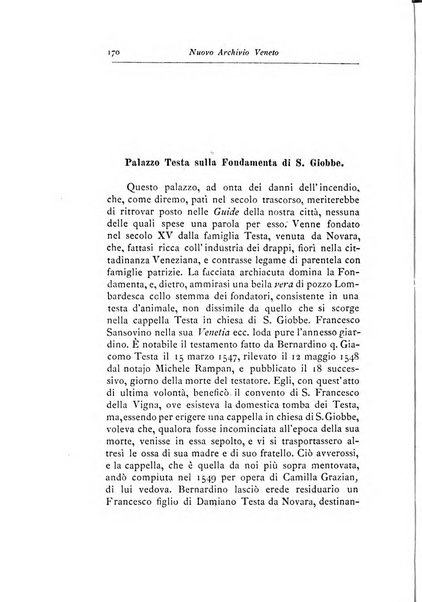 Nuovo archivio veneto pubblicazione periodica della R. Deputazione di storia patria