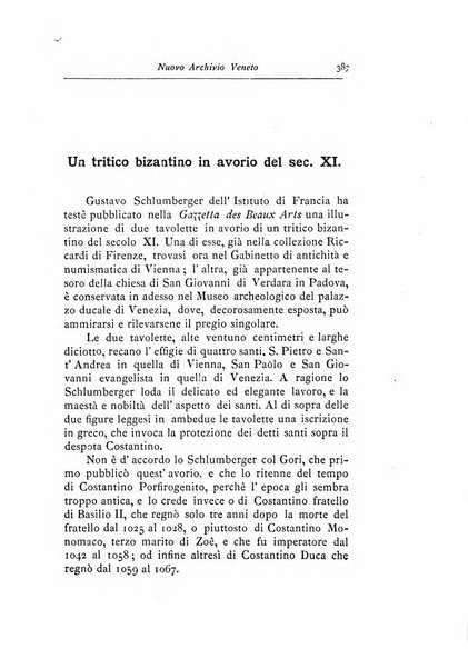 Nuovo archivio veneto pubblicazione periodica della R. Deputazione di storia patria