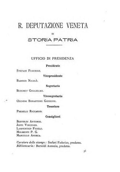 Nuovo archivio veneto pubblicazione periodica della R. Deputazione di storia patria