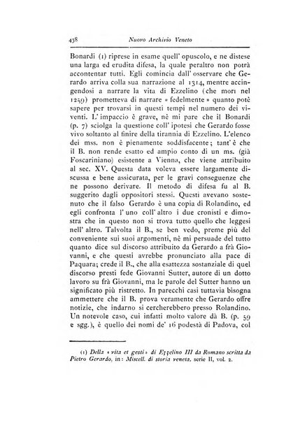 Nuovo archivio veneto pubblicazione periodica della R. Deputazione di storia patria