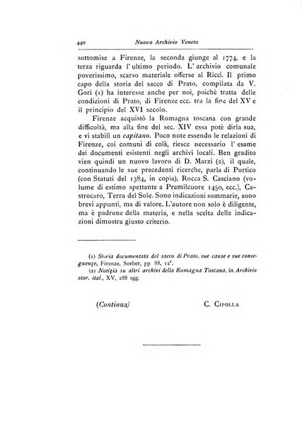 Nuovo archivio veneto pubblicazione periodica della R. Deputazione di storia patria