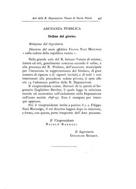 Nuovo archivio veneto pubblicazione periodica della R. Deputazione di storia patria