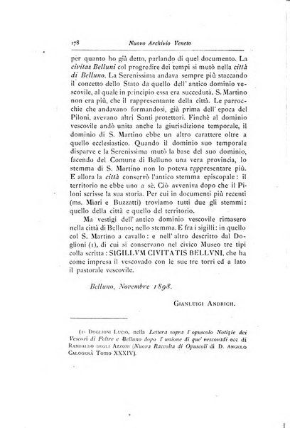 Nuovo archivio veneto pubblicazione periodica della R. Deputazione di storia patria