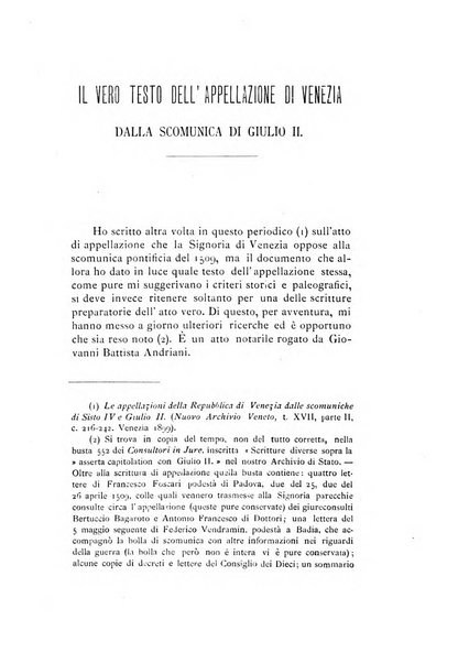 Nuovo archivio veneto pubblicazione periodica della R. Deputazione di storia patria