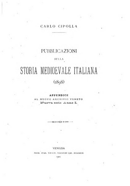 Nuovo archivio veneto pubblicazione periodica della R. Deputazione di storia patria