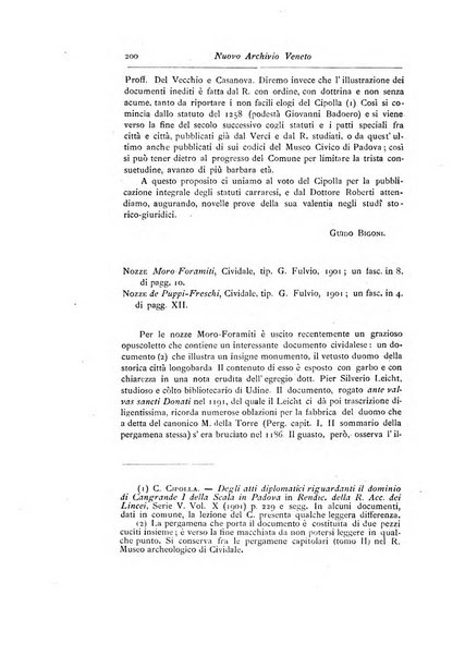 Nuovo archivio veneto pubblicazione periodica della R. Deputazione di storia patria