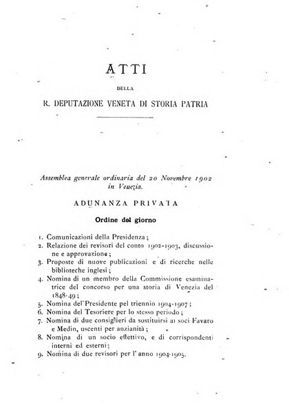 Nuovo archivio veneto pubblicazione periodica della R. Deputazione di storia patria