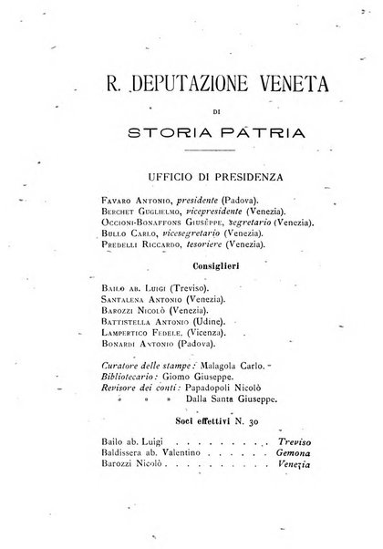 Nuovo archivio veneto pubblicazione periodica della R. Deputazione di storia patria