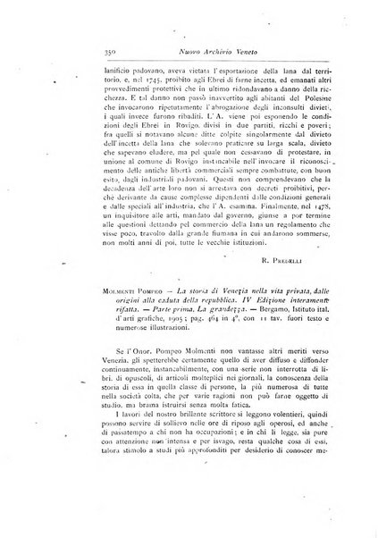 Nuovo archivio veneto pubblicazione periodica della R. Deputazione di storia patria